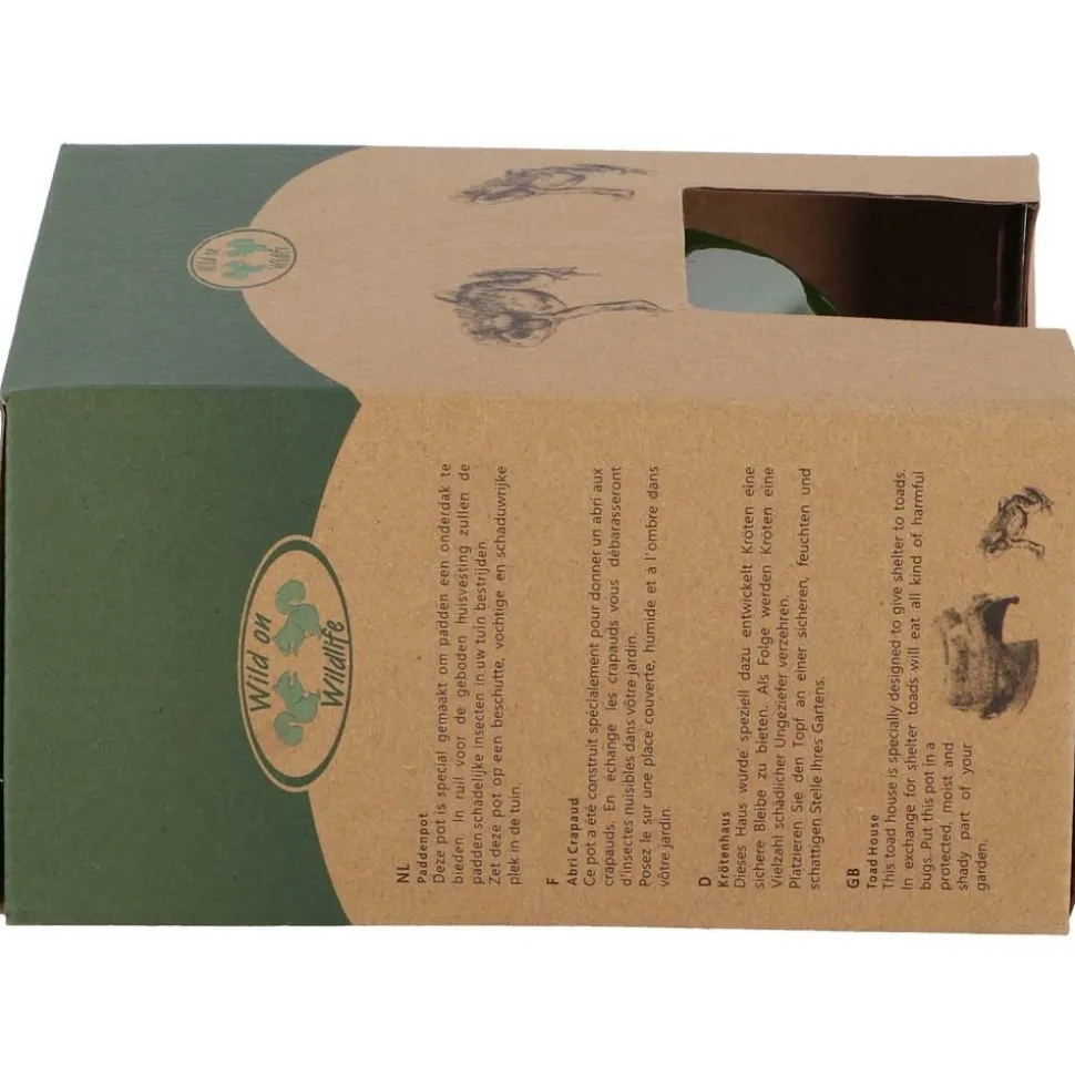 BEST FOR BIRDS - Abri crapaud en céramique