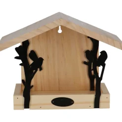 BEST FOR BIRDS - Mangeoire murale en pin et fer
