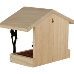 BEST FOR BIRDS - Mangeoire murale en pin et fer