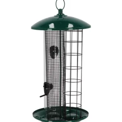 BEST FOR BIRDS - Mangeoire trio xxl graines, cacahuètes et boules de graisse