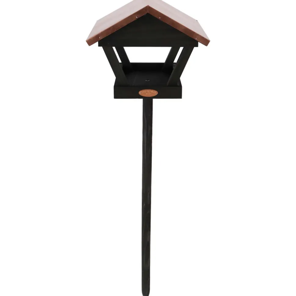 BEST FOR BIRDS - Mangeoire à oiseaux sur pique en pin et cuivre