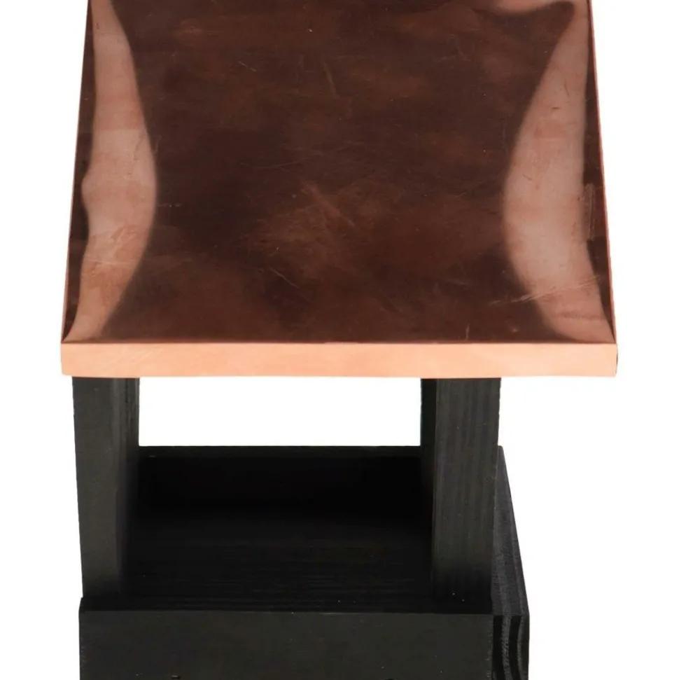 BEST FOR BIRDS - Mangeoire murale en pin et cuivre