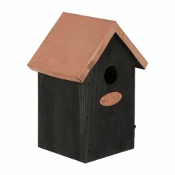 BEST FOR BIRDS - Nichoir à oiseaux en pin et cuivre troglodyte