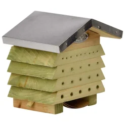 BEST FOR BIRDS - Refuge à abeilles en bois et zinc