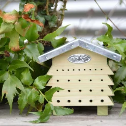 BEST FOR BIRDS - Refuge à abeilles en bois et zinc