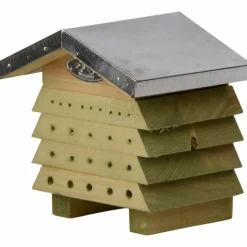 BEST FOR BIRDS - Refuge à abeilles en bois et zinc