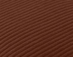 BEST MOBILIER - Albane - coussin - en velours côtelé - 38x52 cm