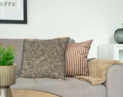 BEST MOBILIER - Arusha - coussin - coton et polyester - 45x45 cm