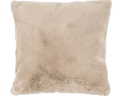 BEST MOBILIER - Joy - coussin - en fausse fourrure - 48x48 cm
