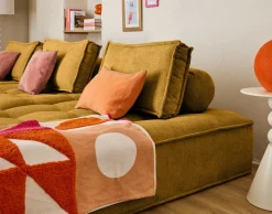 BEST MOBILIER - Marisol - lot de deux coussins de dossier - velours texturé