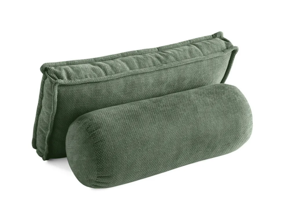 BEST MOBILIER - Marisol - lot de deux coussins de dossier - velours texturé