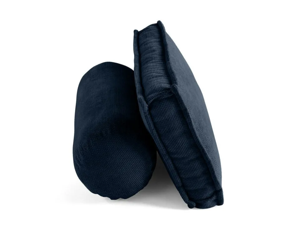 BEST MOBILIER - Marisol - lot de deux coussins de dossier - velours texturé