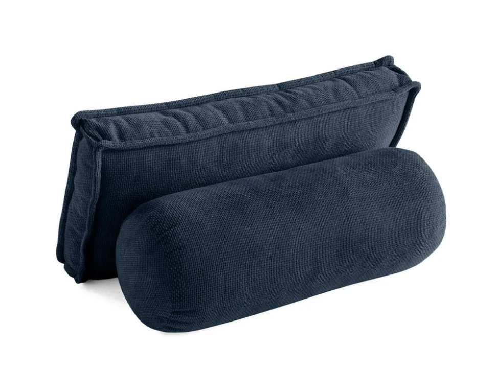 BEST MOBILIER - Marisol - lot de deux coussins de dossier - velours texturé