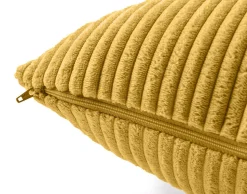 BEST MOBILIER - Selma - coussin - en velours côtelé - 50x50 cm