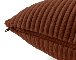 BEST MOBILIER - Selma - coussin - en velours côtelé - 60x60 cm