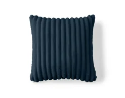 BEST MOBILIER - Sierra - coussin - en fausse fourrure côtelé - 40x40 cm