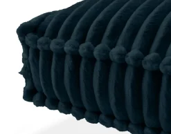 BEST MOBILIER - Stella - coussin - en velours côtelé grosses côtes - 32x57 cm