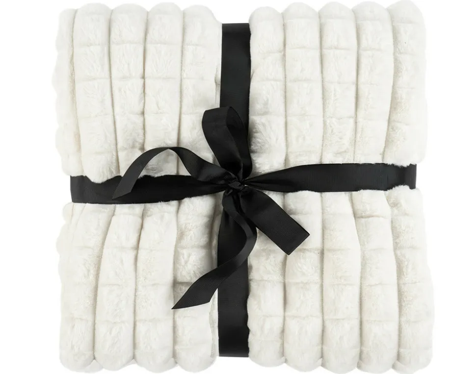 BEST MOBILIER - Sweety - plaid - 150x200 cm - en velours