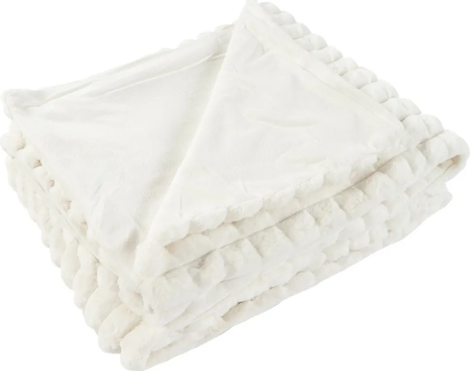 BEST MOBILIER - Sweety - plaid - 150x200 cm - en velours