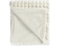 BEST MOBILIER - Sweety - plaid - 150x200 cm - en velours