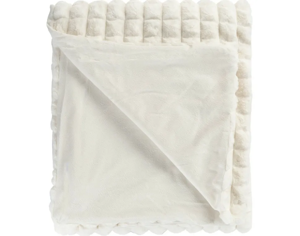 BEST MOBILIER - Sweety - plaid - 150x200 cm - en velours