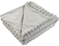 BEST MOBILIER - Sweety - plaid - 150x200 cm - en velours