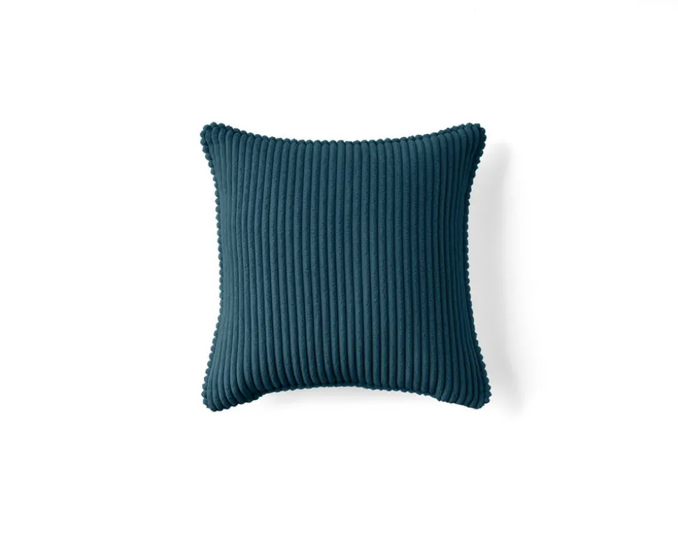 BEST MOBILIER - Topaze - coussin - en velours côtelé - 40x40 cm