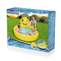 BESTWAY - Bestway 3-rings pool with sprayer summer smiles 7035064177