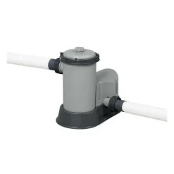 BESTWAY - Kit piscine hors sol tubulaire bestway - steel pro max - 549 x 132 cm - rectangulaire (inclus filtre a cartouche + échelle + b