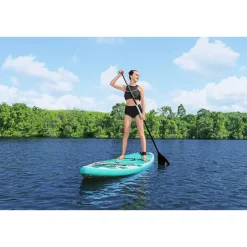 Bestway kit paddle sup gonflable aqua glider avec traveltech 3,20 m - 65347