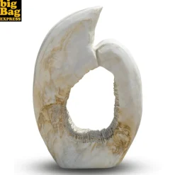 BIG BAG EXPRESS - Sculpture de jardin en marbre cream candy istanbul 404kg