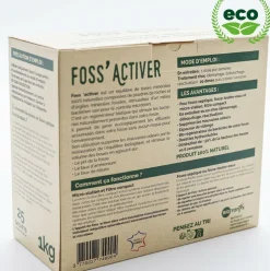 Biotonyx - new activateur biologique foss’activer - entretien ou traitement choc naturel 6 mois - 25 doses - 1kg