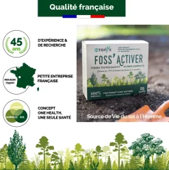 Biotonyx - new activateur biologique foss’activer - entretien ou traitement choc naturel 6 mois - 25 doses - 1kg