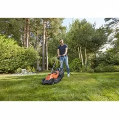 BLACK + DECKER - Tondeuse a gazon a gazon electrique filaire 1200w 32 cm - black+decker - bemw451-qs - 3 hauteurs réglables