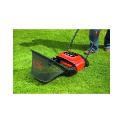 BLACK+DECKER - Scarificateur 600w aerateur-démousseur 30 litres black+decker gd300-qs moteur à induction