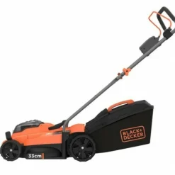 BLACK+DECKER - Tondeuse a gazon a gazon electrique sans fil 36v bcmw3336l1-qw - black+decker - coupe 33cm - batterie 2,5 ah - mulching