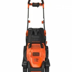 BLACK+DECKER - Tondeuse a gazon black+decker filaire 1400w poignée bike bemw461bh-qs 34 cm - 6 hauteurs réglables - idéale pour 300 a 400m²