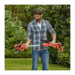 BLACK+DECKER - Tondeuse a gazon black+decker outil 3-en-1 filaire 550w coupe-bordures besta530cm-qs dresse-bordures et 30 cm