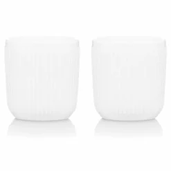 Bodum 2 tasses à café double paroi 10cl blanc - 12059-03