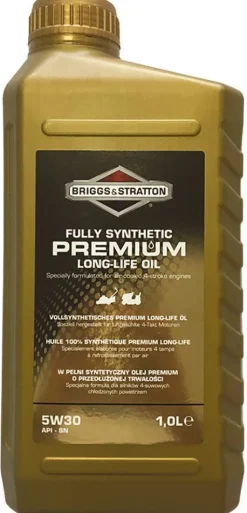 BRIGGS ET STRATTON - Huile 100 % synthetique LONG LIFE 5w30 - 1L