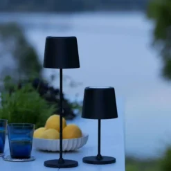 BRILLIANT - Lampe a poser led kaami - noir - extérieur - 2w - ip44 - métal et plastique