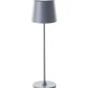 BRILLIANT - Lampe a poser led kaami - 2w - ip44 - métal et plastique - gris