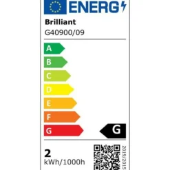 BRILLIANT - Lampe a poser - brillant - jona - led 2w - métal - ip44 - beige