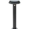 BRILLIANT - Lampe borne extérieure led - - alvero - led et solaire - détecteur de mouvement - 4 watts