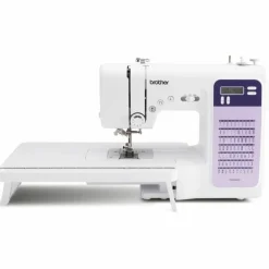 BROTHER - Machine à coudre électronique 70 points - enfile-aiguille - ecran lcd - touches de sélection - bras libre