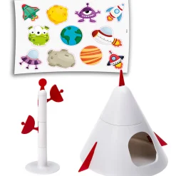 Cage pour hamsters et souris mini duna space pour accessoires et adhésifs inclus