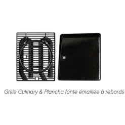 CAMPINGAZ - Barbecue à gaz Onyx noir 4 brûleurs - 157x69x119 cm