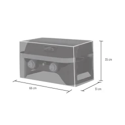 CAMPINGAZ - Housse pour barbecue Attitude en polyester gris - 66x51x35 cm