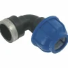 CAP VERT - Coude femelle polyethilène 25mm - 20x27