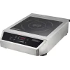 Casselin table de cuisson à induction tactile 1 feu 3500w - cpai350et